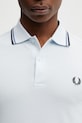 Fred Perry polo bawełniane niebieski M3600.96A