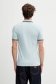 Odzież Fred Perry polo bawełniane M3600.97A turkusowy