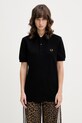 Fred Perry polo bawełniane bawełna czarny M6000.N60