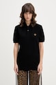 Fred Perry polo bawełniane bawełna czarny M6000.N60