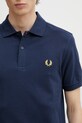 Fred Perry polo bawełniane męskie granatowy M6000.02B