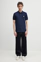 Fred Perry polo bawełniane męskie M6000.02B granatowy