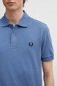 Fred Perry polo męskie bawełniane niebieski M6000.14B