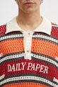 Daily Paper kente stripe sweter bawełniany męski multicolor 2610005
