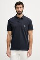 Guess mužské bavlněné polo námořnická modř M6GP48.K3476