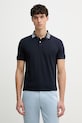 Guess polo męskie bawełniane z elastanem NOLAN granatowy M6GP66.K3070