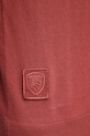 Bavlnené polo tričko Blauer CUSTER BLUM06472 červená