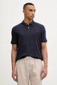 Guess polo pánské s lyocellem námořnická modř M6GP15.K3083