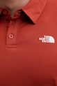 The North Face polo męskie NF0A2WAZG6I1 pomarańczowy