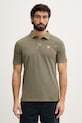 Guess polo tričko pánske bavlnené zelená F6GP03.K9WF1
