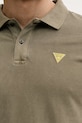 Guess polo tričko pánske bavlnené zelená F6GP03.K9WF1