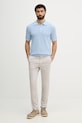 Gant polo męskie bawełniane 8030294 niebieski SS26