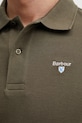 Barbour MML0358OL71 polo bawełniane męskie zielony MML0358OL71