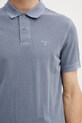 Barbour MML1535BL45 polo bawełniane męskie niebieski MML1535BL45