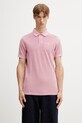 Barbour MML1535PI38 polo bawełniane męskie różowy MML1535PI38
