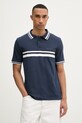 Guess polo męskie bawełniane SPIROS granatowy Z6GP04.K3207