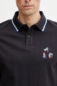 Barbour x Paul Smith Lure поло из хлопка для мужчин тёмно-синий MML1555NY74