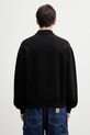 Clothing Carhartt WIP WIP Label Polo Sweat Men's cotton sweatshirt I036349.89XX black
