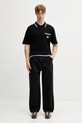 Carhartt WIP S/S Ramsey Polo Men's cotton polo shirt I036168.K02XX black