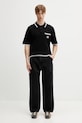 Carhartt WIP S/S Ramsey Polo Men's cotton polo shirt I036168.K02XX black