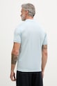 Oblečení Karl Lagerfeld polo pánské bavlněné 562200.745400 modrá
