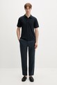 rag & bone polo męskie MBC25SP046PK46 granatowy SS26
