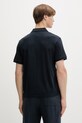 Odzież rag & bone polo męskie MBC25SP046PK46 granatowy