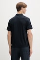 Odzież rag & bone polo męskie MBC25SP046PK46 granatowy