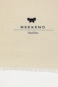 Weekend Max Mara chusta z dodatkiem wełny AEDUCATA 2615541134600 beżowy SS26