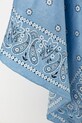 Dodatki Weekend Max Mara bandana ženska svilena APENTOLA 2615541075600 modra