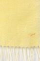 Weekend Max Mara szal damski lniany ASIONBIO 2615541105600 żółty SS26