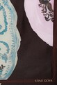 Μεταξωτό φουλάρι Stine Goya καφέ SG.SS26.A010.2287