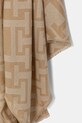 Akcesoria Tommy Hilfiger szalik z dodatkiem wełny AW0AW18051 beżowy