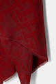 Tommy Hilfiger szalik z dodatkiem wełny AW0AW18051 czerwony SS26