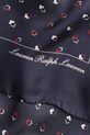 Akcesoria Lauren Ralph Lauren apaszka jedwabna 454P09779 granatowy