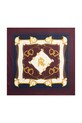 Lauren Ralph Lauren apaszka jedwabna 454P09802 bordowy SS26