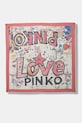 Pinko chusta tkanina różowy 106657.A38J