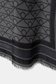 Calvin Klein sciarpa da donna in modal LV04F8080G nero SS26