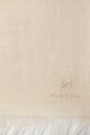 Akcesoria Marella szal damski lniany MLACOLONO 2613541027200 beżowy