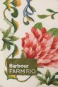 Barbour apaszka damska bawełniana x Farm Rio LSC0493 beżowy SS26