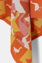 Moschino chusta bawełniana M5872.50207 pomarańczowy SS26