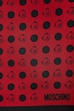 Akcesoria Moschino chusta jedwabna M5890.E5000 czerwony