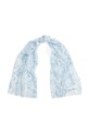 Lauren Ralph Lauren szalik damski bawełniany niebieski 454P14382