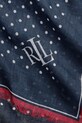Akcesoria Lauren Ralph Lauren chusta damska 454P14481 granatowy