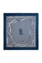 Lauren Ralph Lauren chusta damska jedwabna 454P14484 granatowy SS26