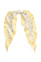 Lauren Ralph Lauren szalik damski jedwabny żółty 454P14494