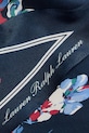 Akcesoria Lauren Ralph Lauren szalik damski jedwabny 454P14494 granatowy
