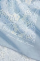 Akcesoria Lauren Ralph Lauren chusta damska z dodatkiem jedwabiu 454P14497 niebieski
