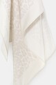Anine Bing YORK SCARF - WASHED WHITE LEOPARD apaszka jedwabna damska A.12.12400.MTL20 beżowy SS26