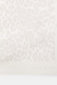 Akcesoria Anine Bing YORK SCARF - WASHED WHITE LEOPARD apaszka jedwabna damska A.12.12400.MTL20 beżowy